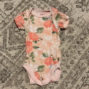 Floral onesie